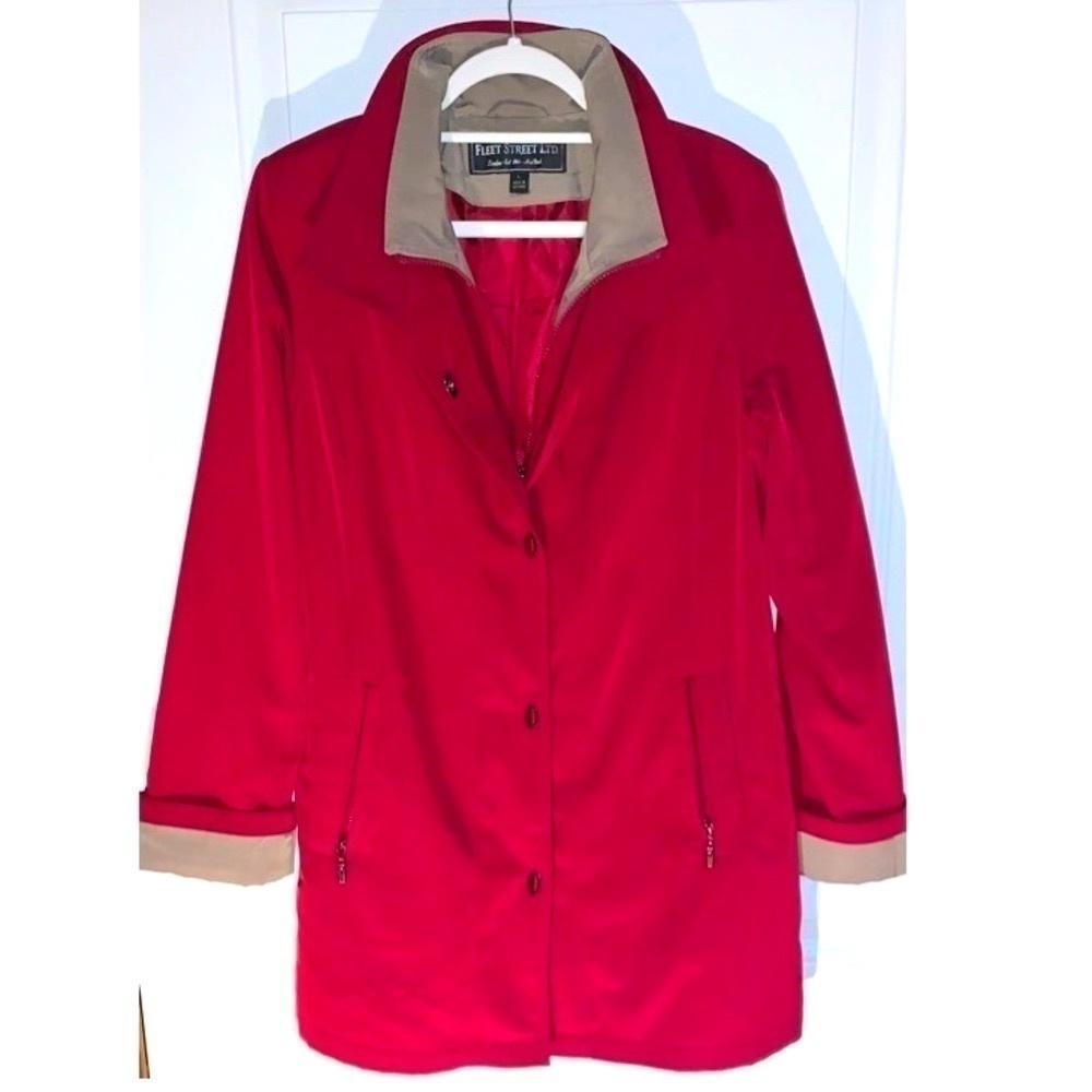 Fleet Street Vintage Red Jacket Large